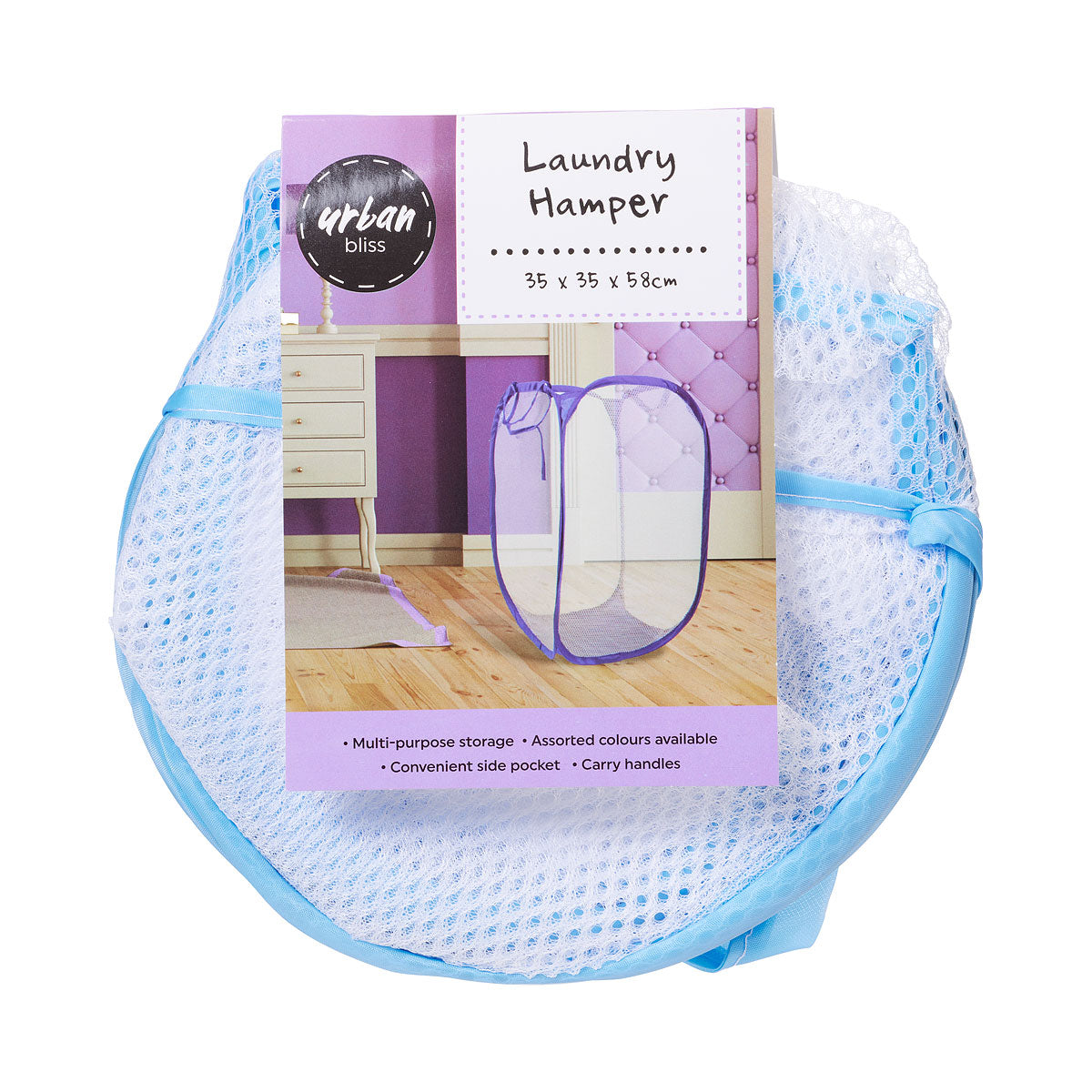 Easy Open Mesh Hamper Assorted