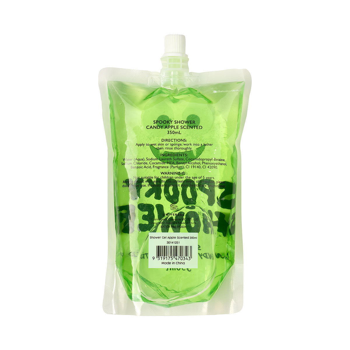Halloween Shower Slime Candy Apple 350mL