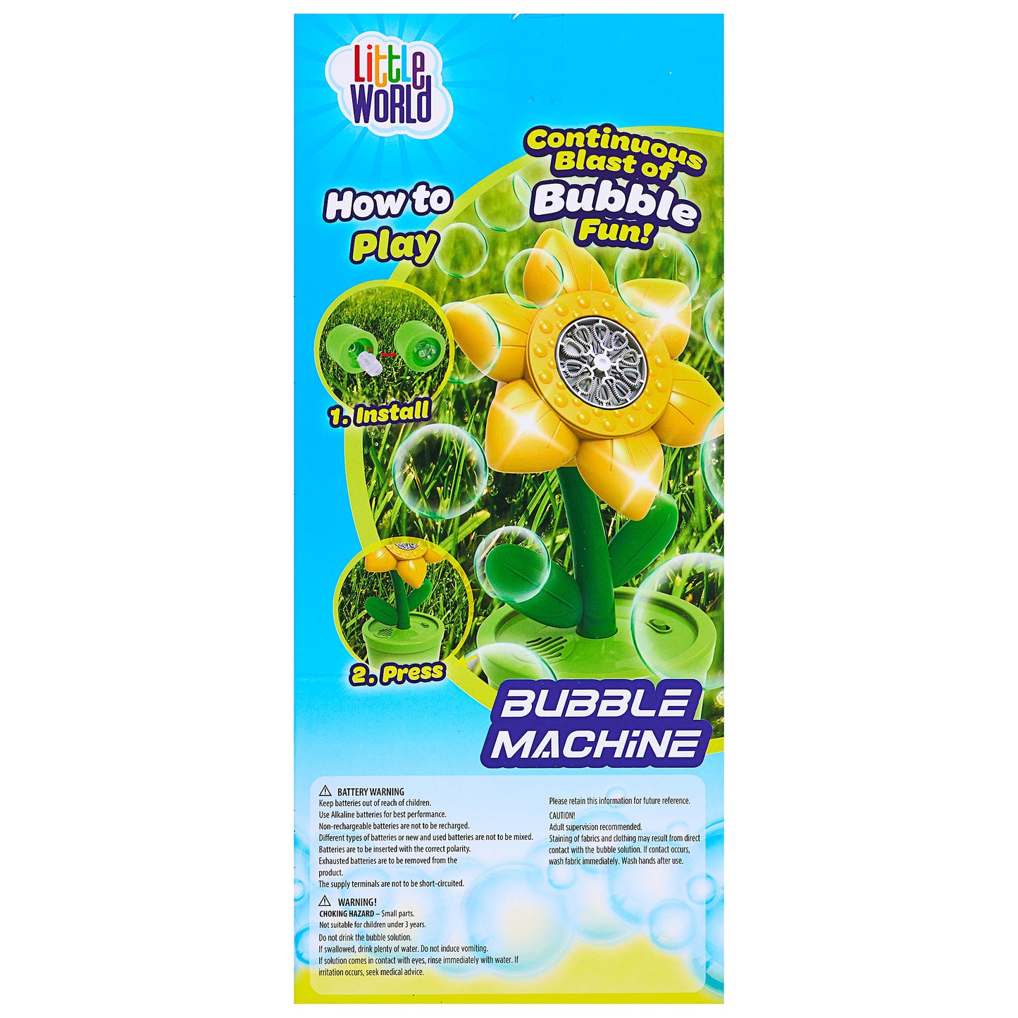 Bubble Machine Flower Design 150mL