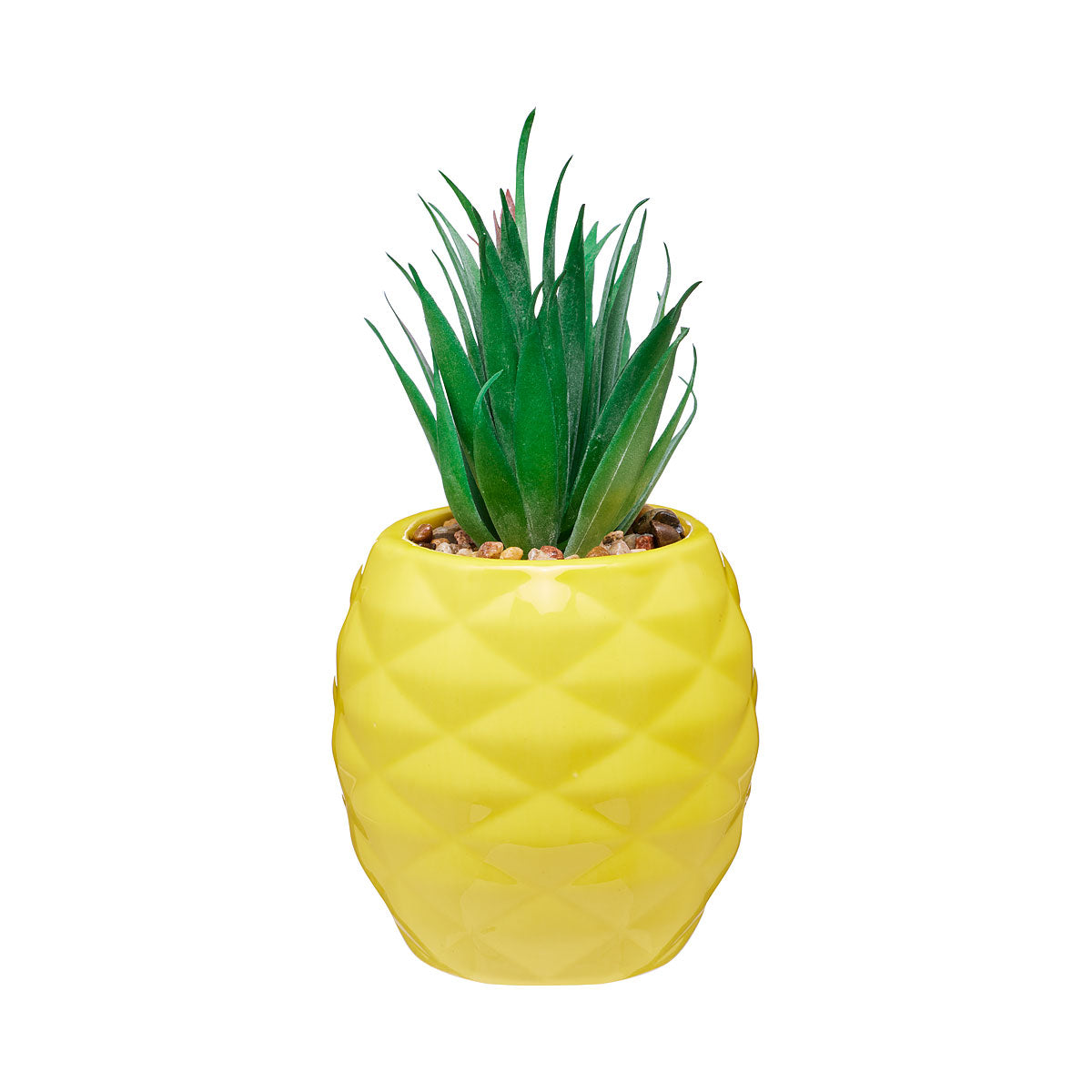 Faux Succulent in Pineapple Pot