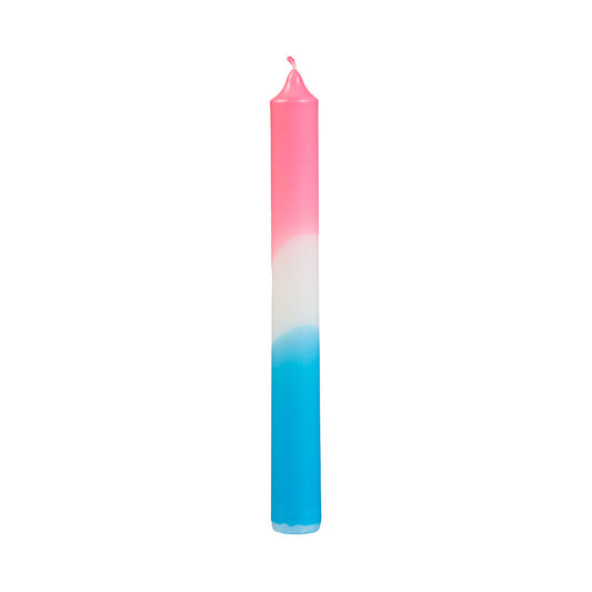 Tapered Candle Dipped 2pk Assorted