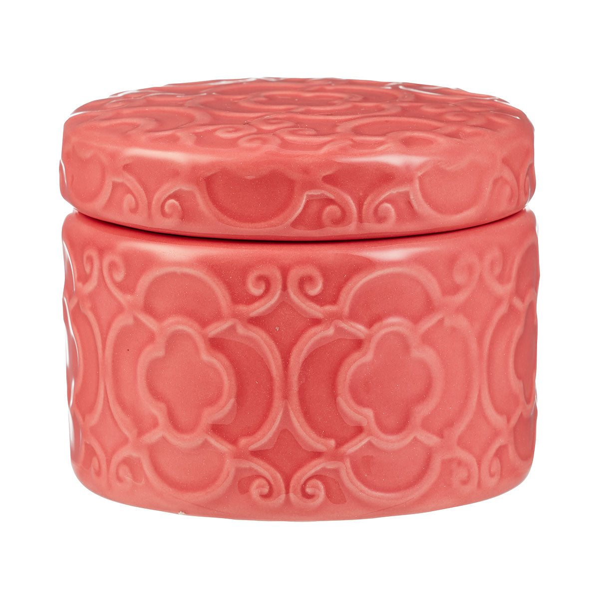 Havana Pattern Round Trinket Box Assorted
