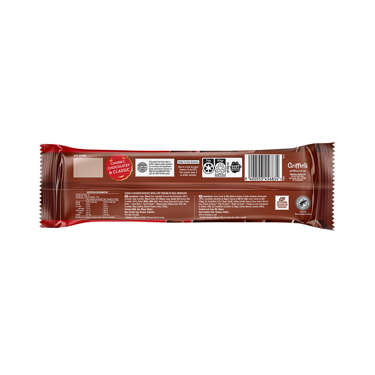 Griffin's Chocolate Roughs 200g