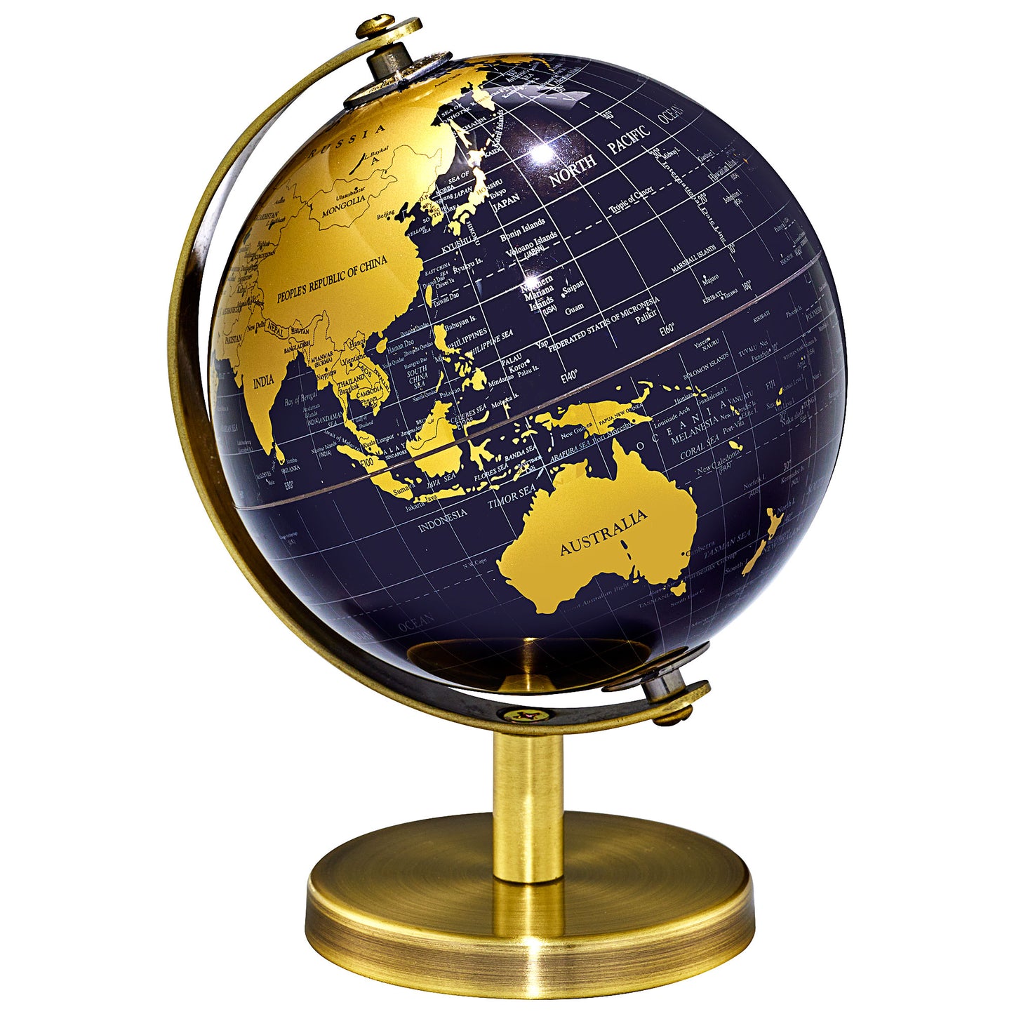 Globe Ornament 10x16cm