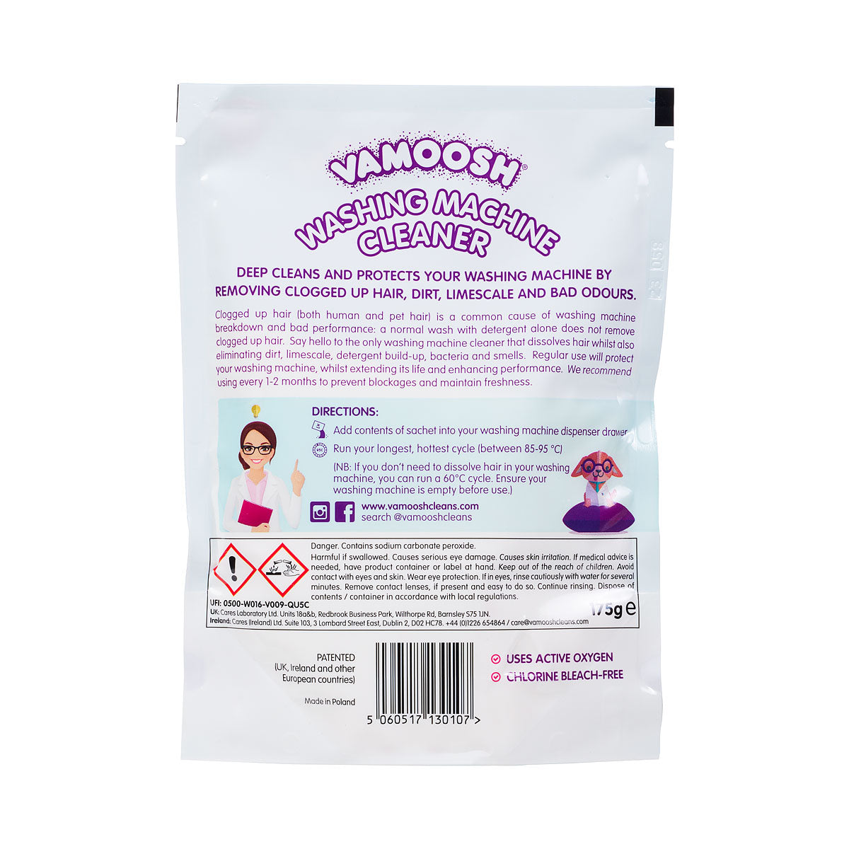 Vamoosh Washing Machine Cleaner