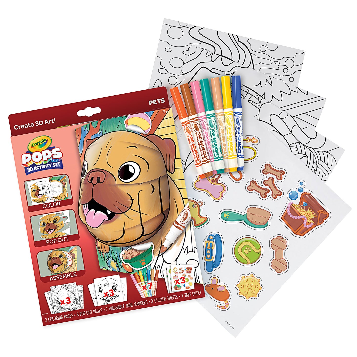 Crayola Pops 3D Activity Sets