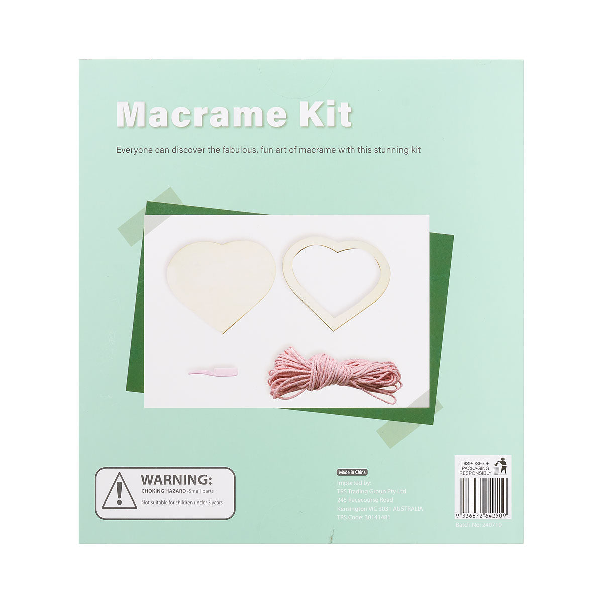 Macrame Kit Heart