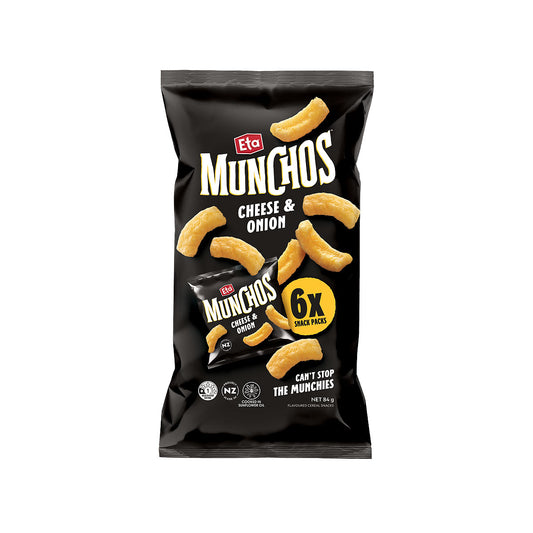 ETA Munchos Multi Cheese Onion 84g 6pk