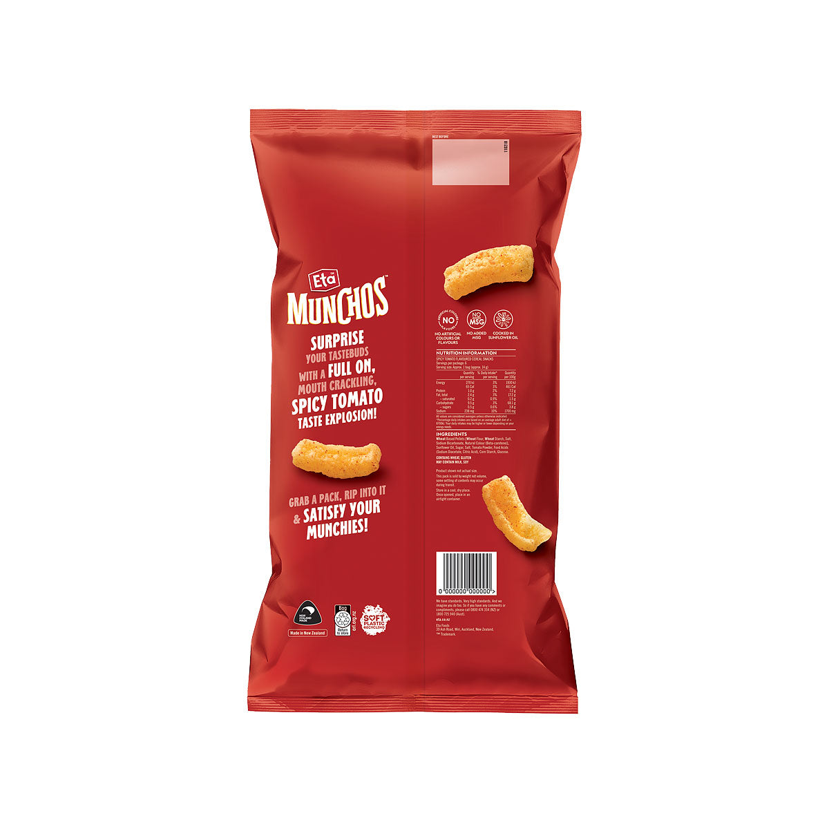 ETA Munchos Multi Spicy Tomato 84g 6pk
