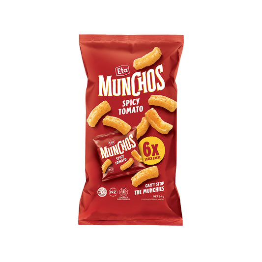 ETA Munchos Multi Spicy Tomato 84g 6pk