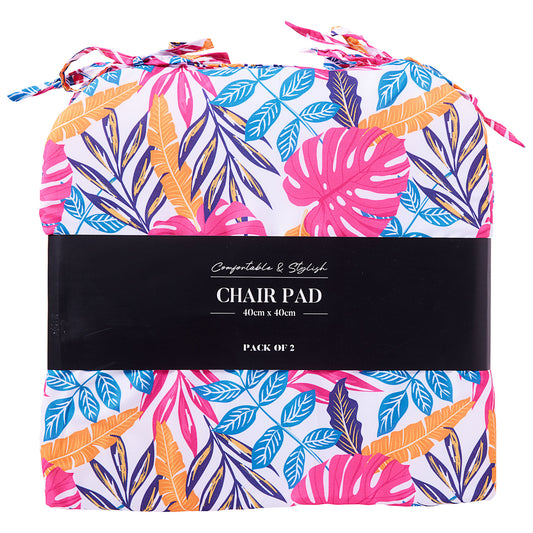 Havana Printed Chair Pad 40cm 2pk