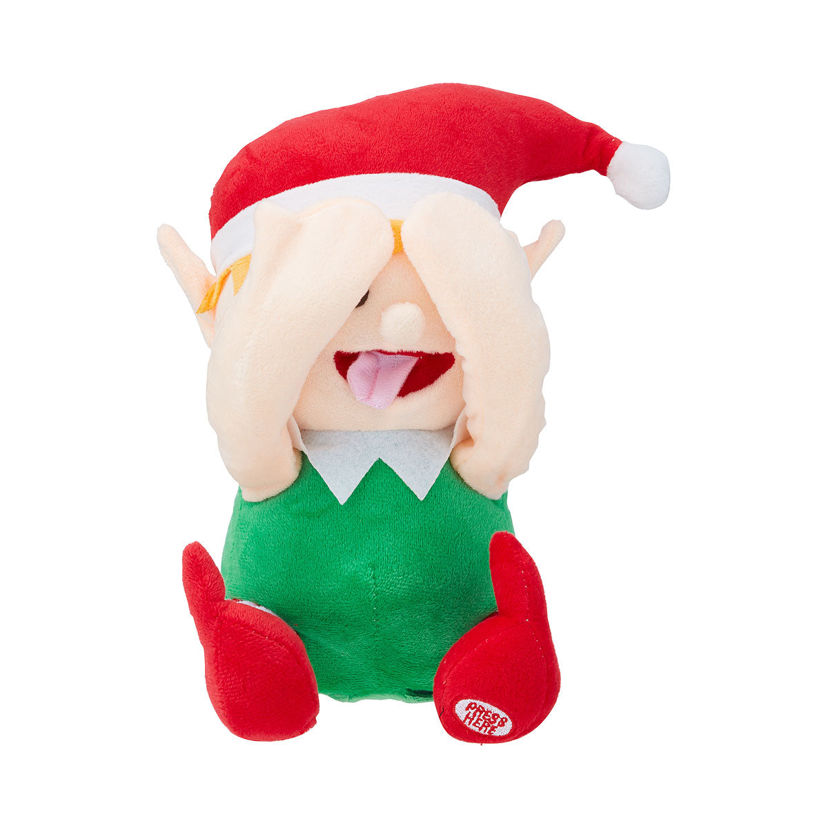 Christmas Battery-Operated Cheeky Singing Elf