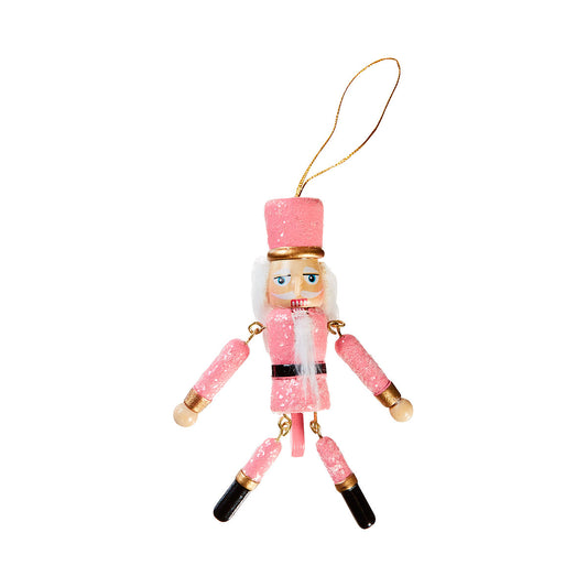 Christmas Tree Decoration Nutcracker Glitter Assorted