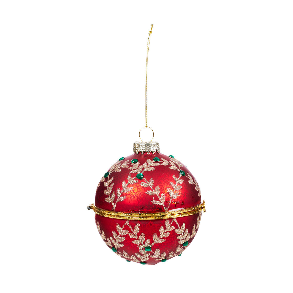 Christmas Hinged Bauble Assorted