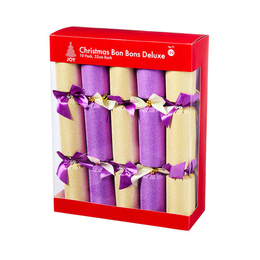 Christmas Deluxe Bon Bon 32cm 10pk