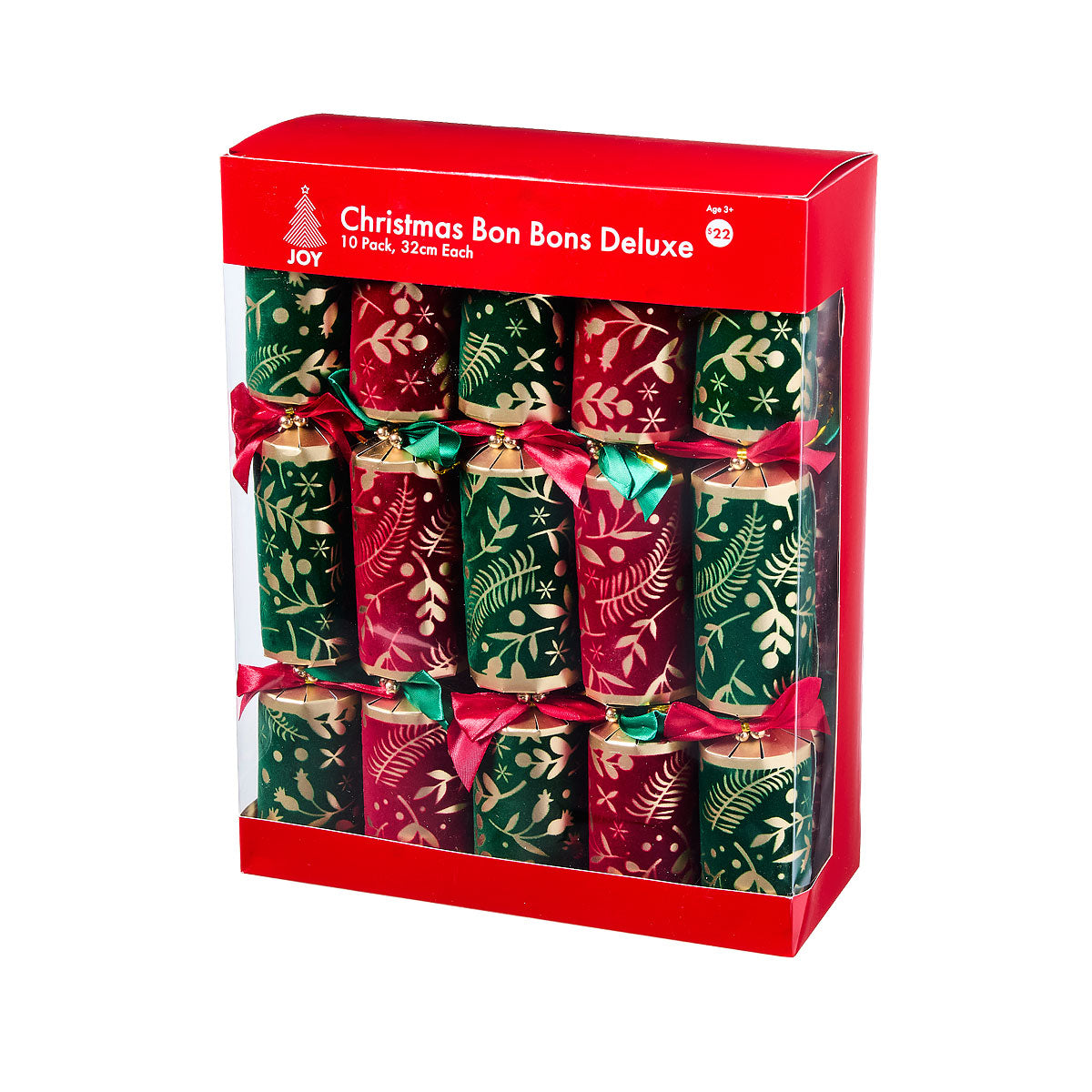 Christmas Deluxe Bon Bon 32cm 10pk