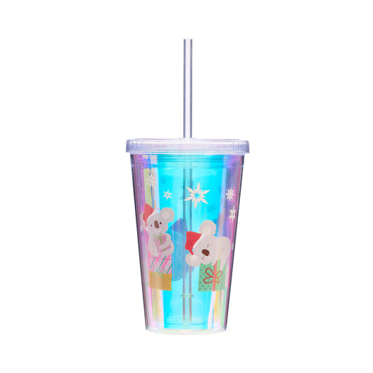Christams Iridescent Tumbler Assorted