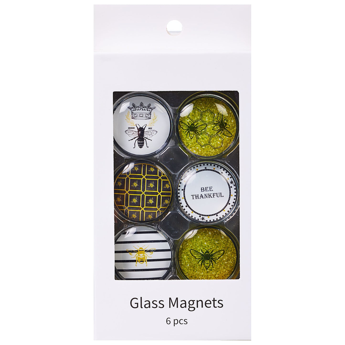 Queen Bee Magnets 6pk Assorted
