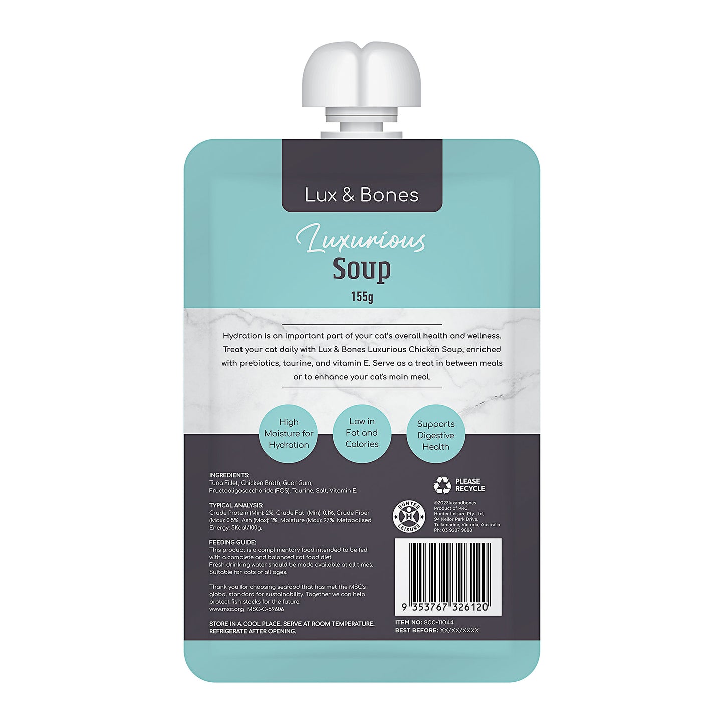 Lux & Bones Tuna Soup 155g