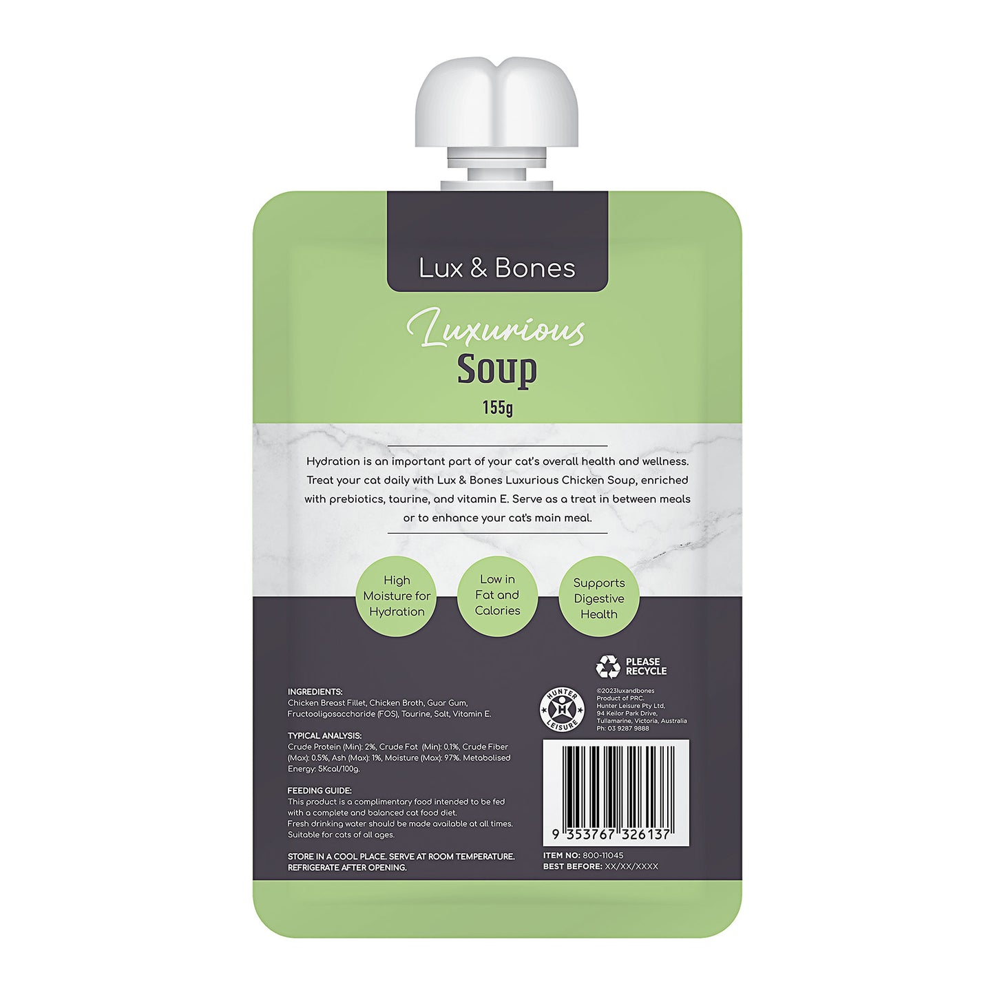 Lux & Bones Chicken Soup 155g