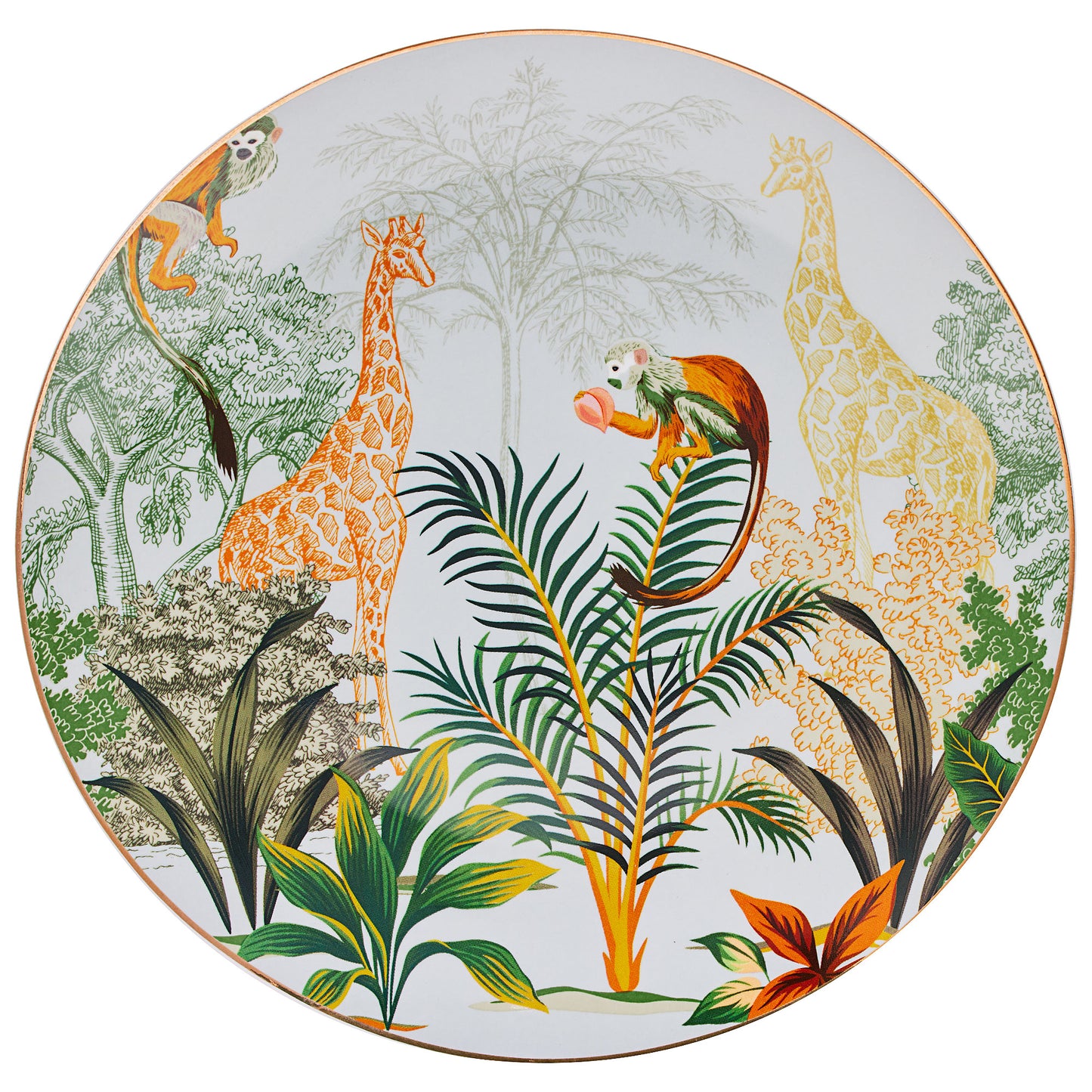 Jungle Plate Side 22.5cm