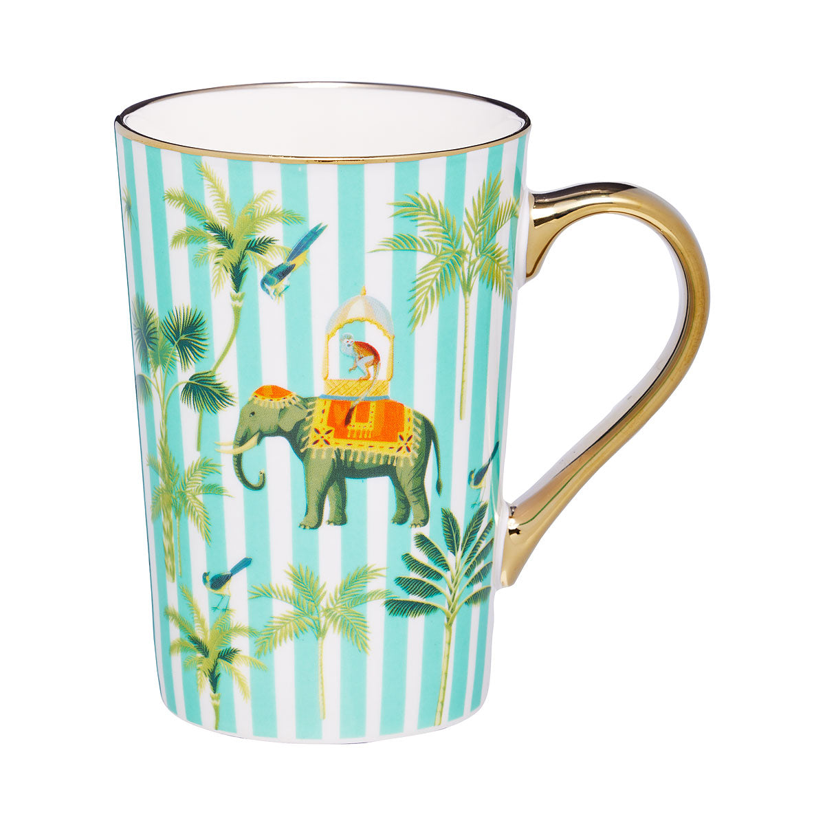 Jungle Striped Mug 320mL Assorted