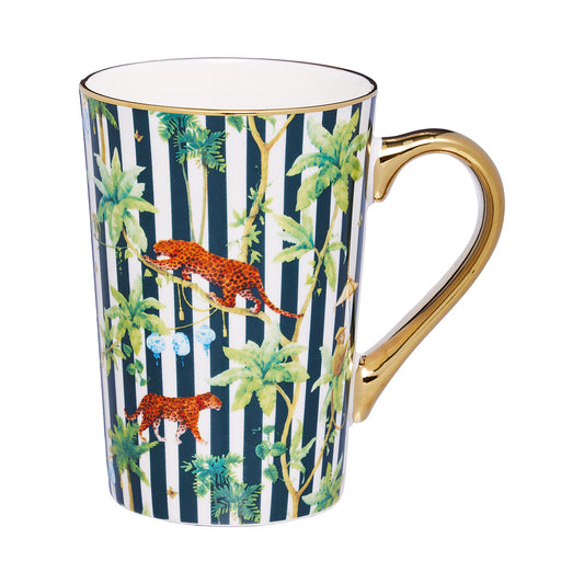 Jungle Striped Mug 320mL Assorted