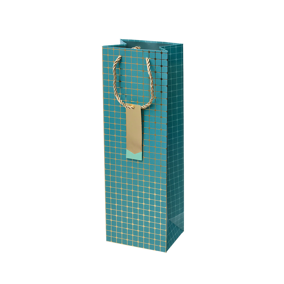 Father's Day Gift Bottle Bag Foil Stripe
