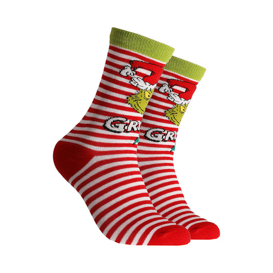 Kids' Grinch Knit Socks