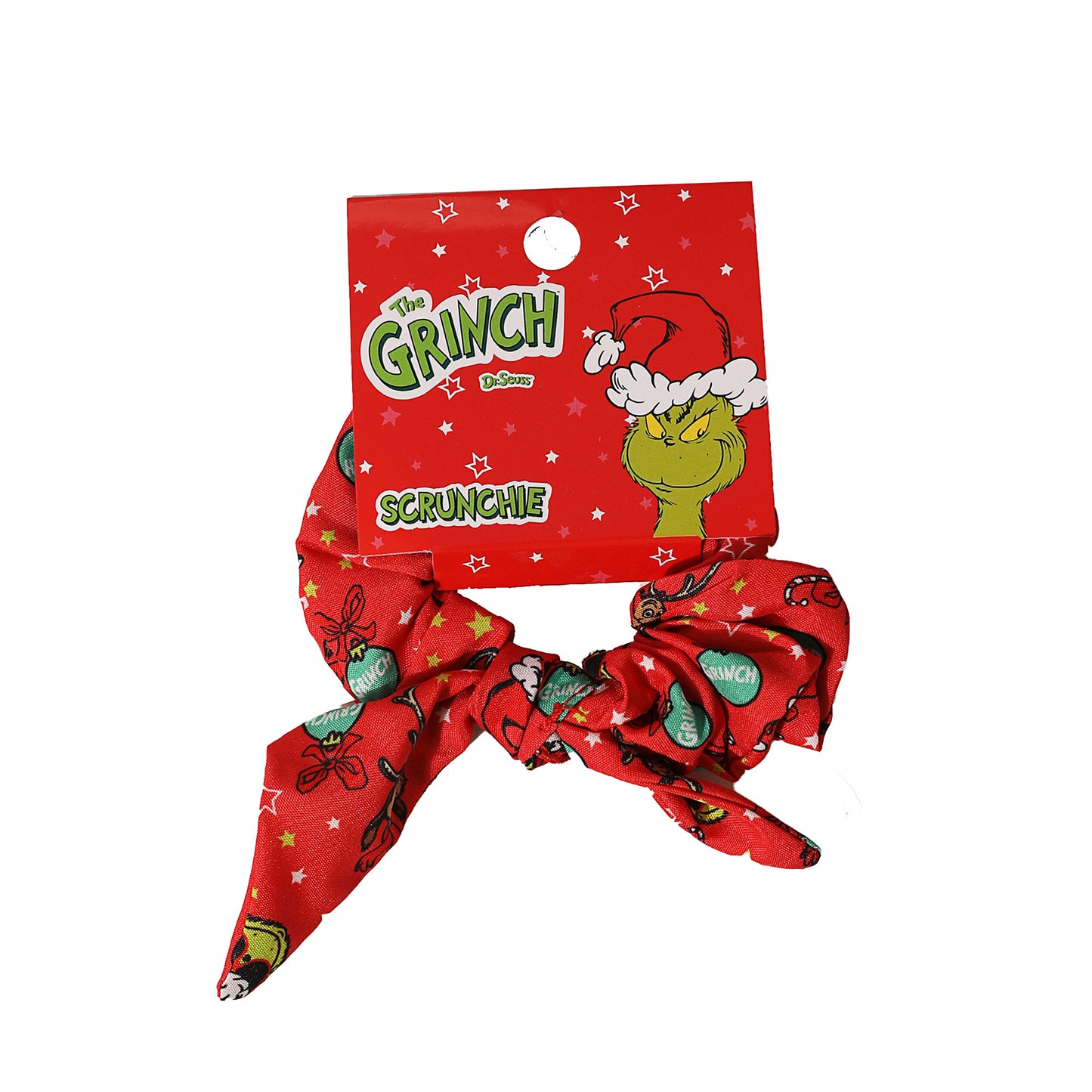 Bow Scrunchie Red
