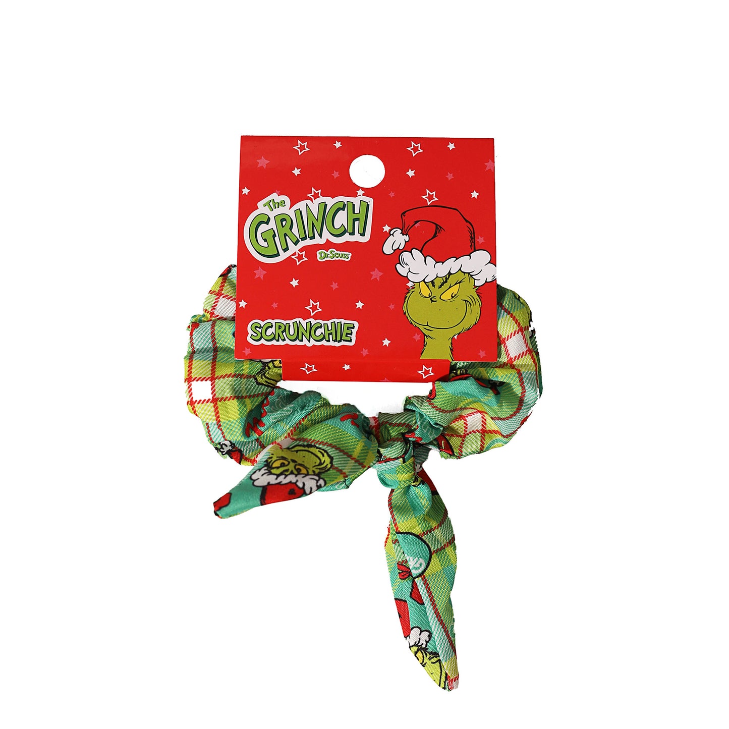 Green Bow Scrunchie