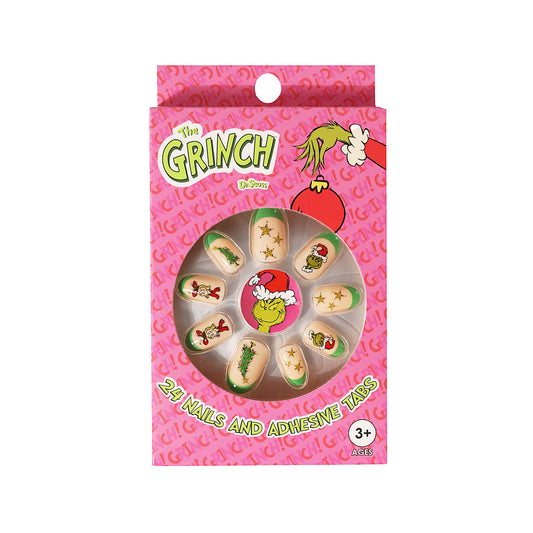 French Stick On Nails Green