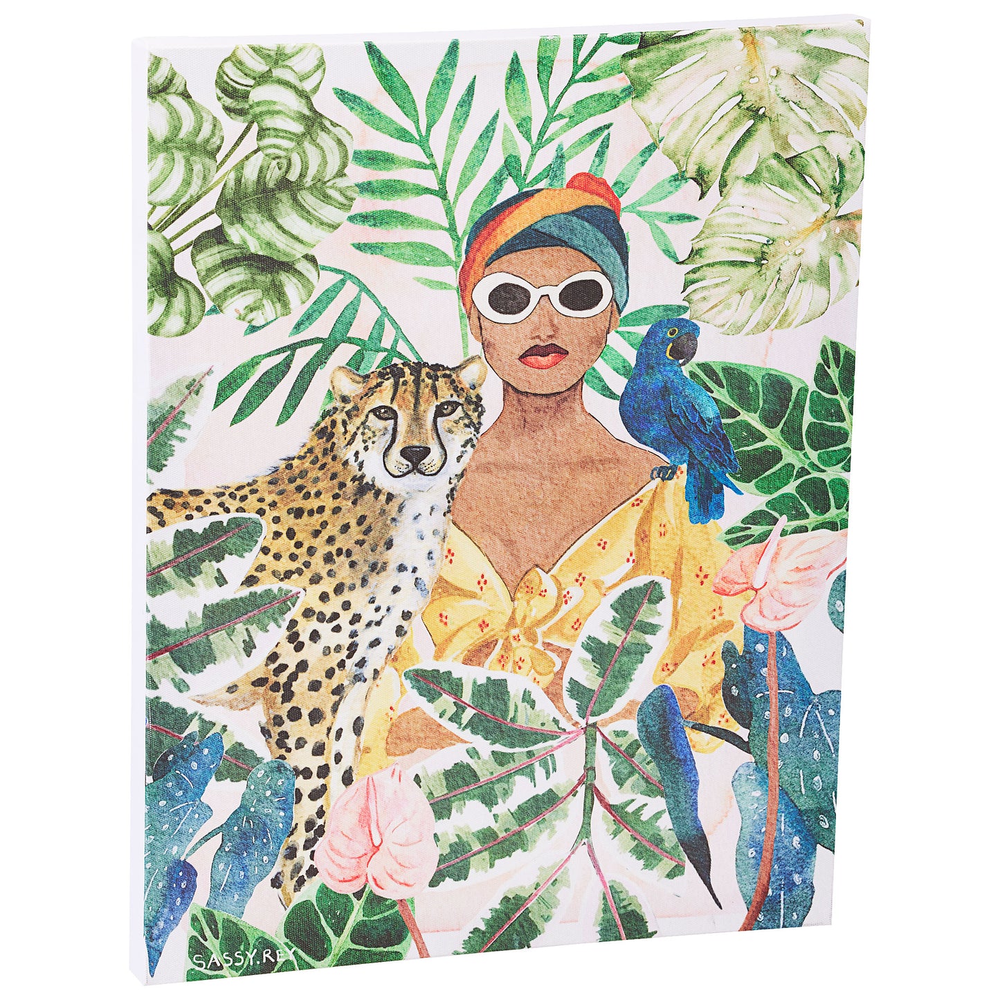 Havana Print Canvas 11x14cm Assorted