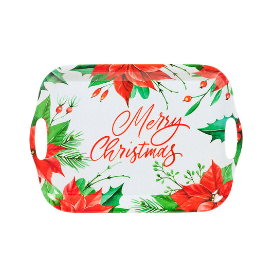 Christmas Melamine Tray Large Assorted