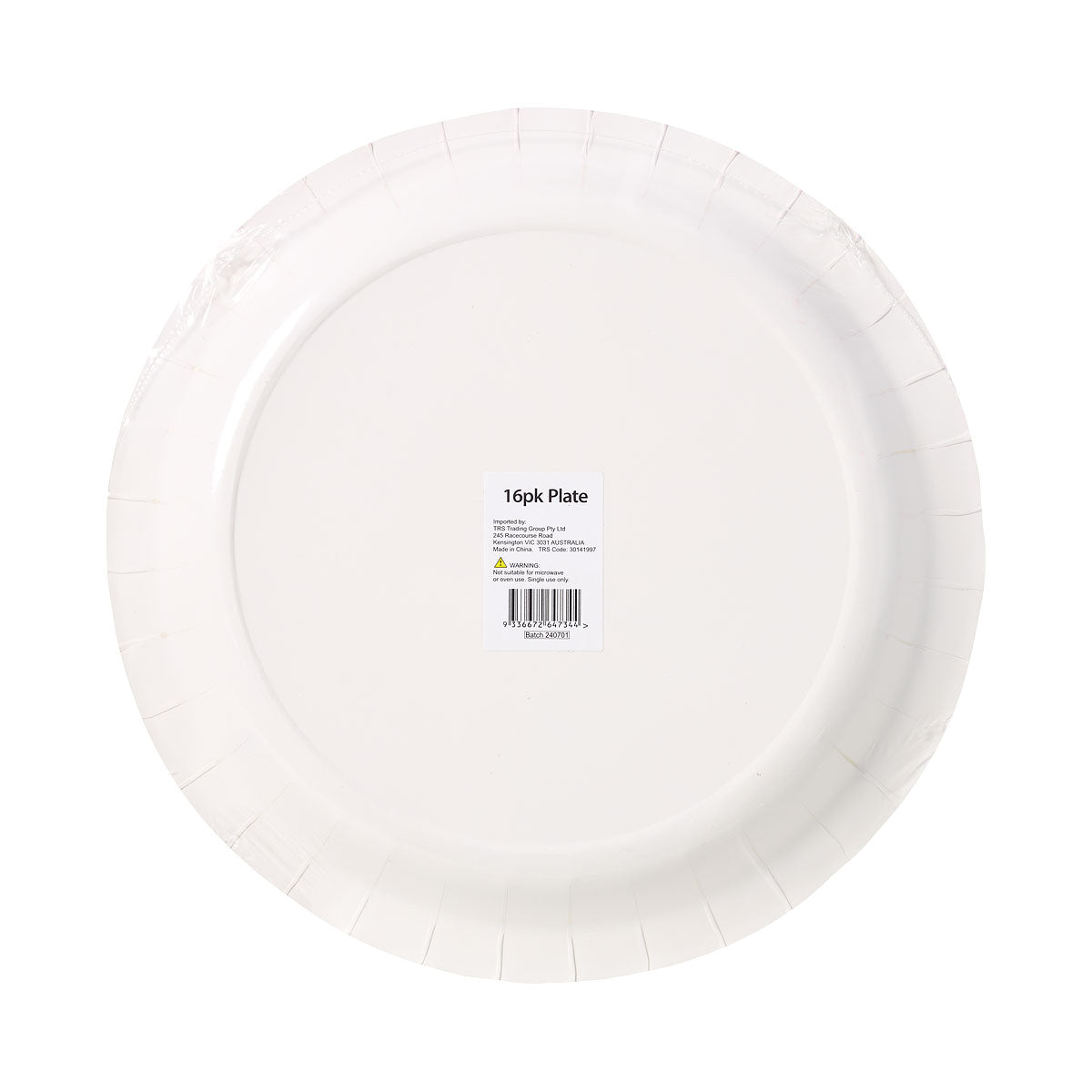 Party Dinner Plate Ombre 16pk