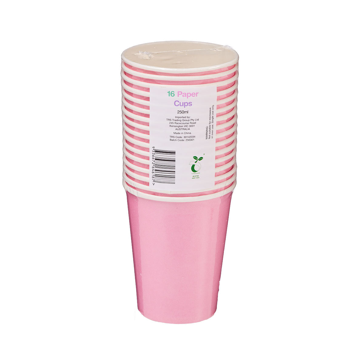 Pink Cups 250mL 16pk