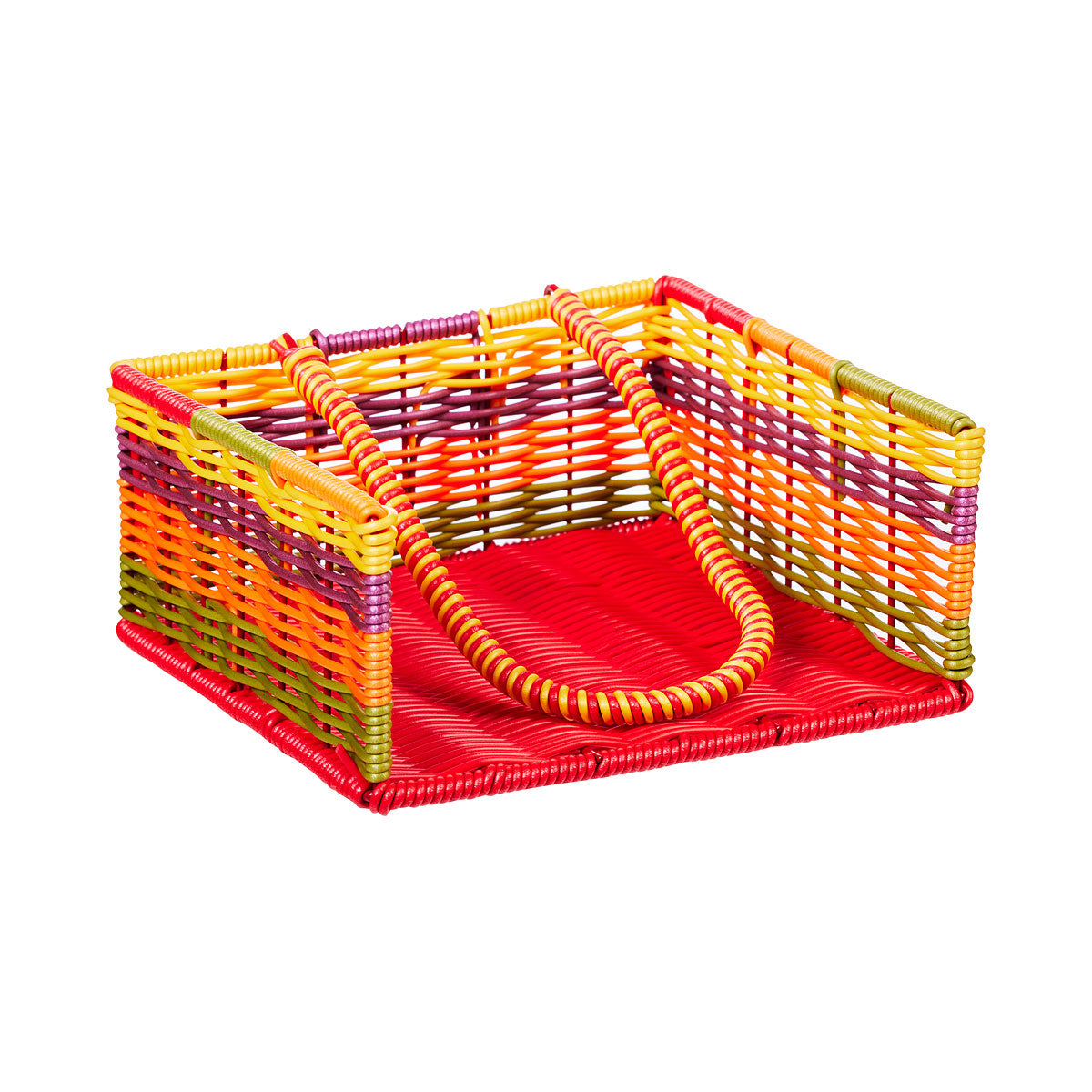 Rainbow Woven Napkin Holder