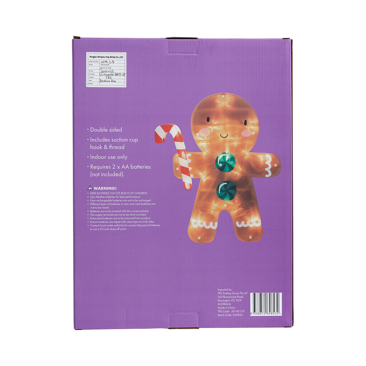 Christmas Battery-Operated Silhouette Assorted