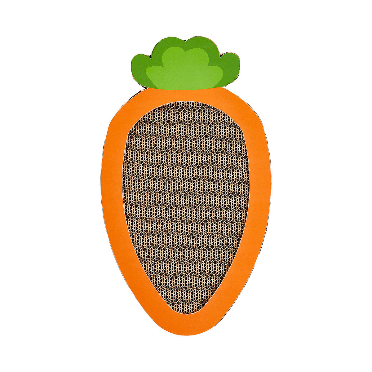 Novelty Cat Scratcher Avo/Carrot