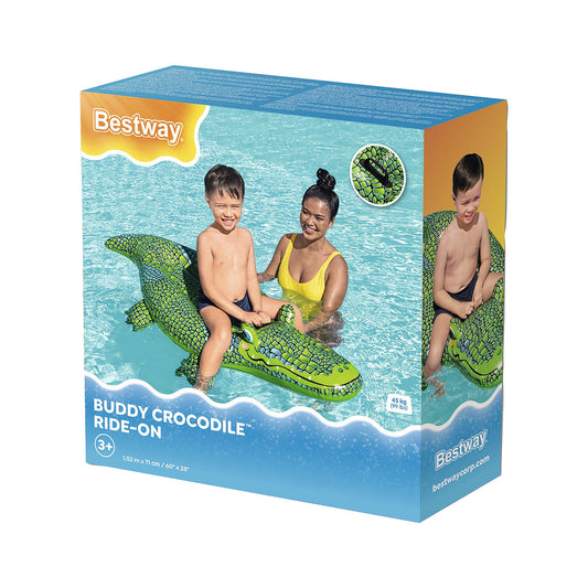 Inflatable Crocodile Ride-On 1.52mx71cm