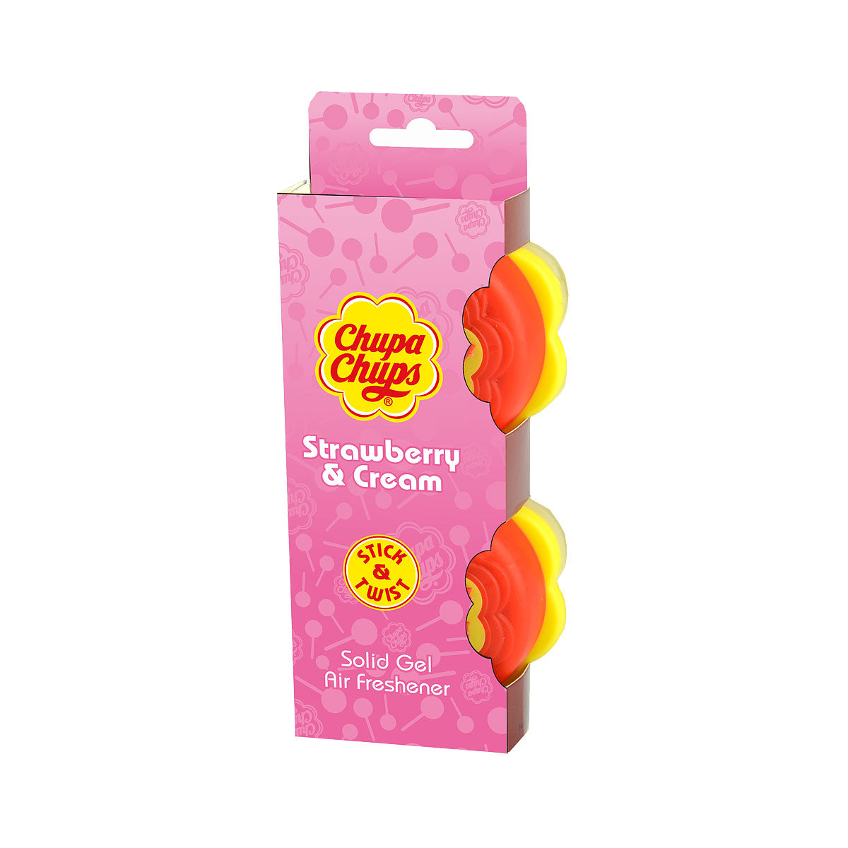 Chupa Chups Stick & Twist Gel Freshener 2x40g Assorted