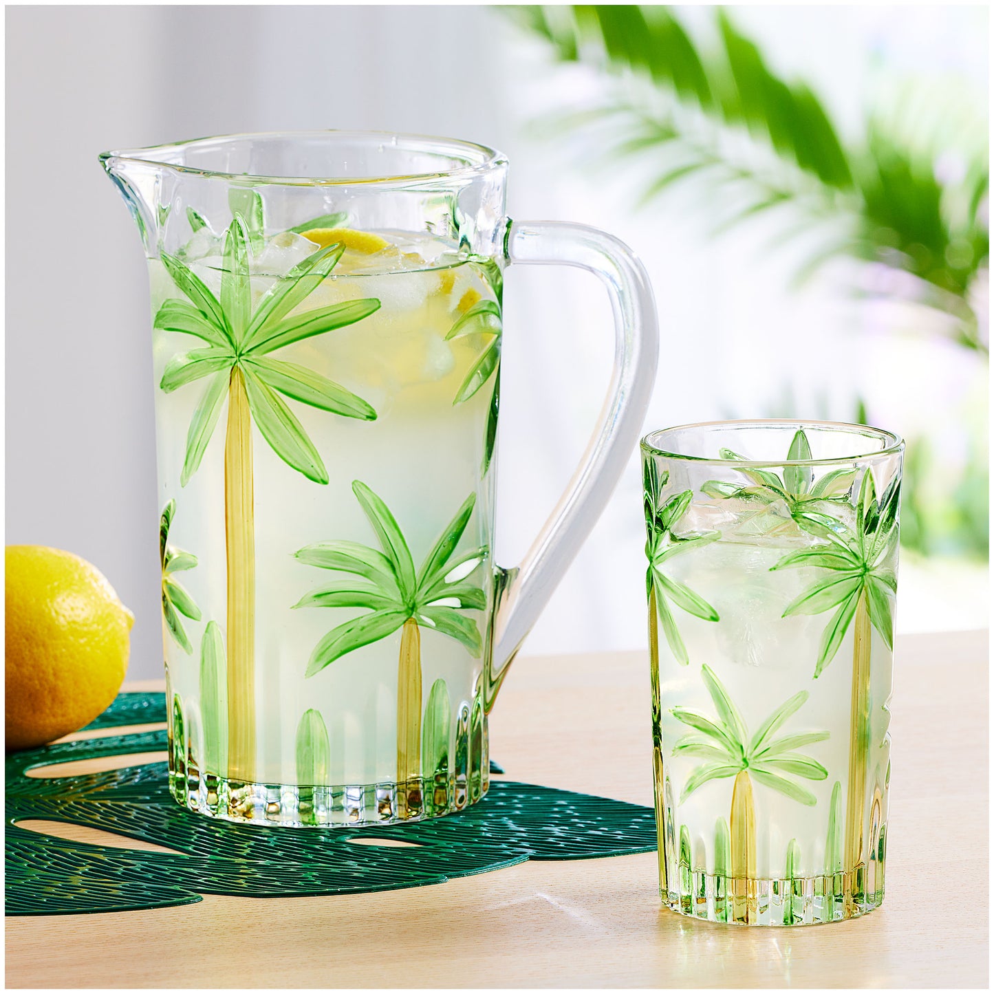Jungle Glass Tumbler 340mL