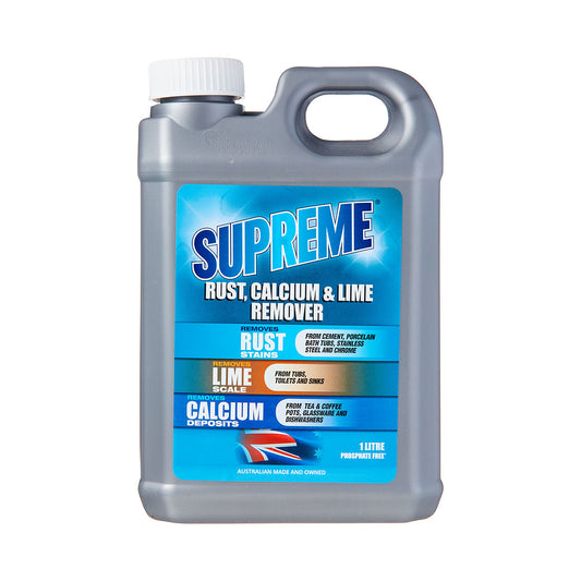 Supreme Rust, Calcium & Lime Remover 1L