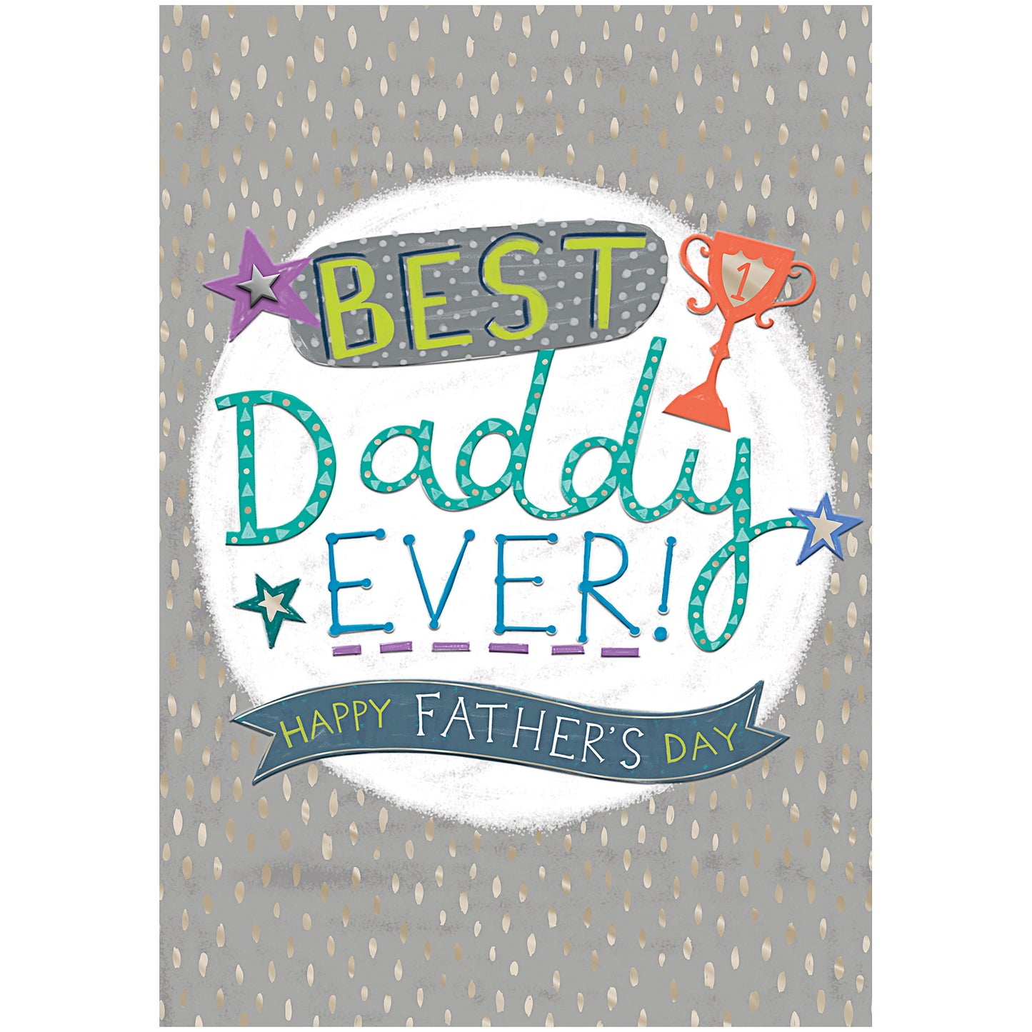 Father's Day Card Best Daddy Ever