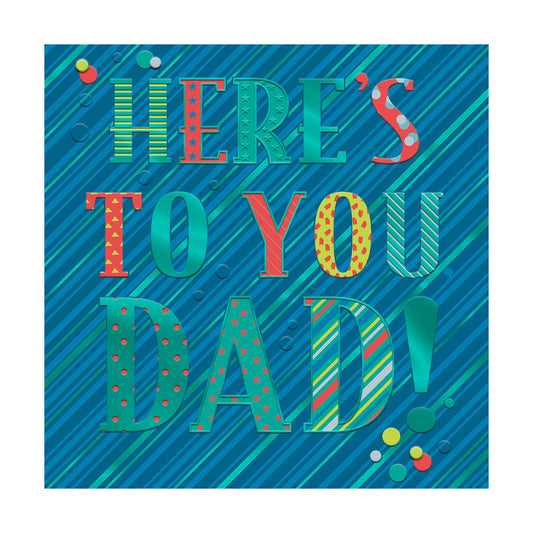 Father's Day Card Here's To You