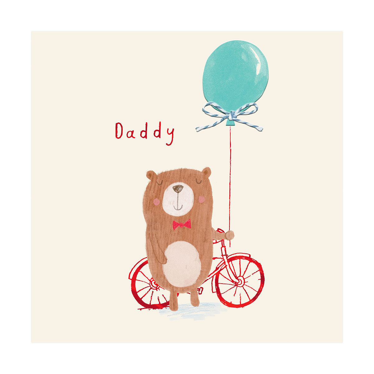 Father's Day Car Bear N Balloon