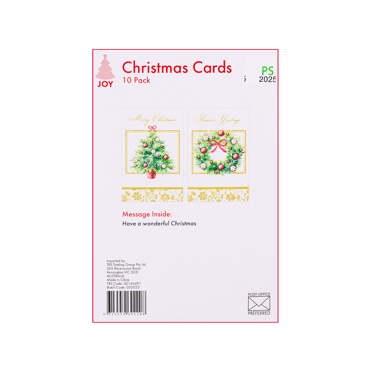 Christmas Boxed Cards Classic
