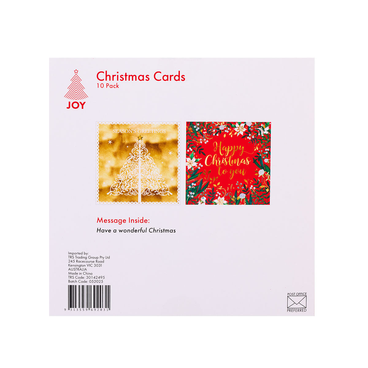 Christmas Boxed Cards Classic
