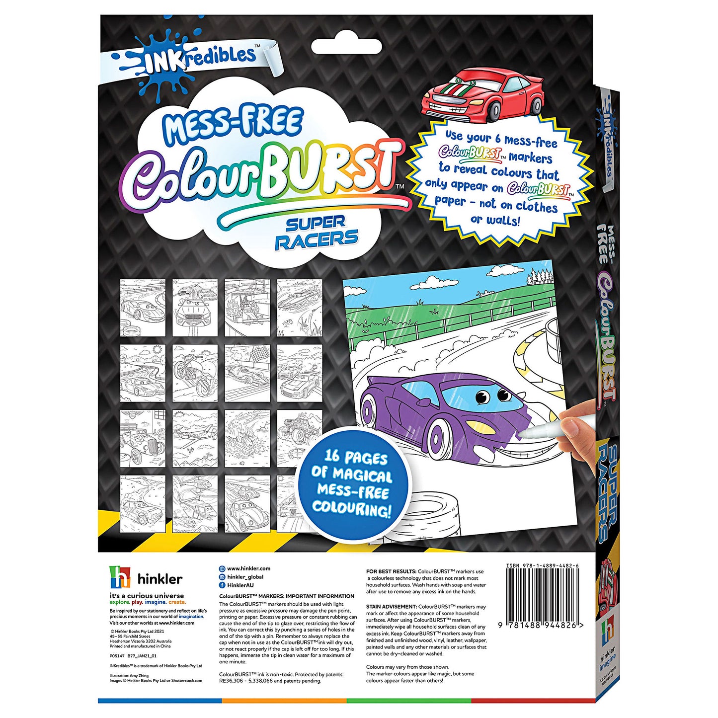 Inkredibles Colour Burst Super Racers
