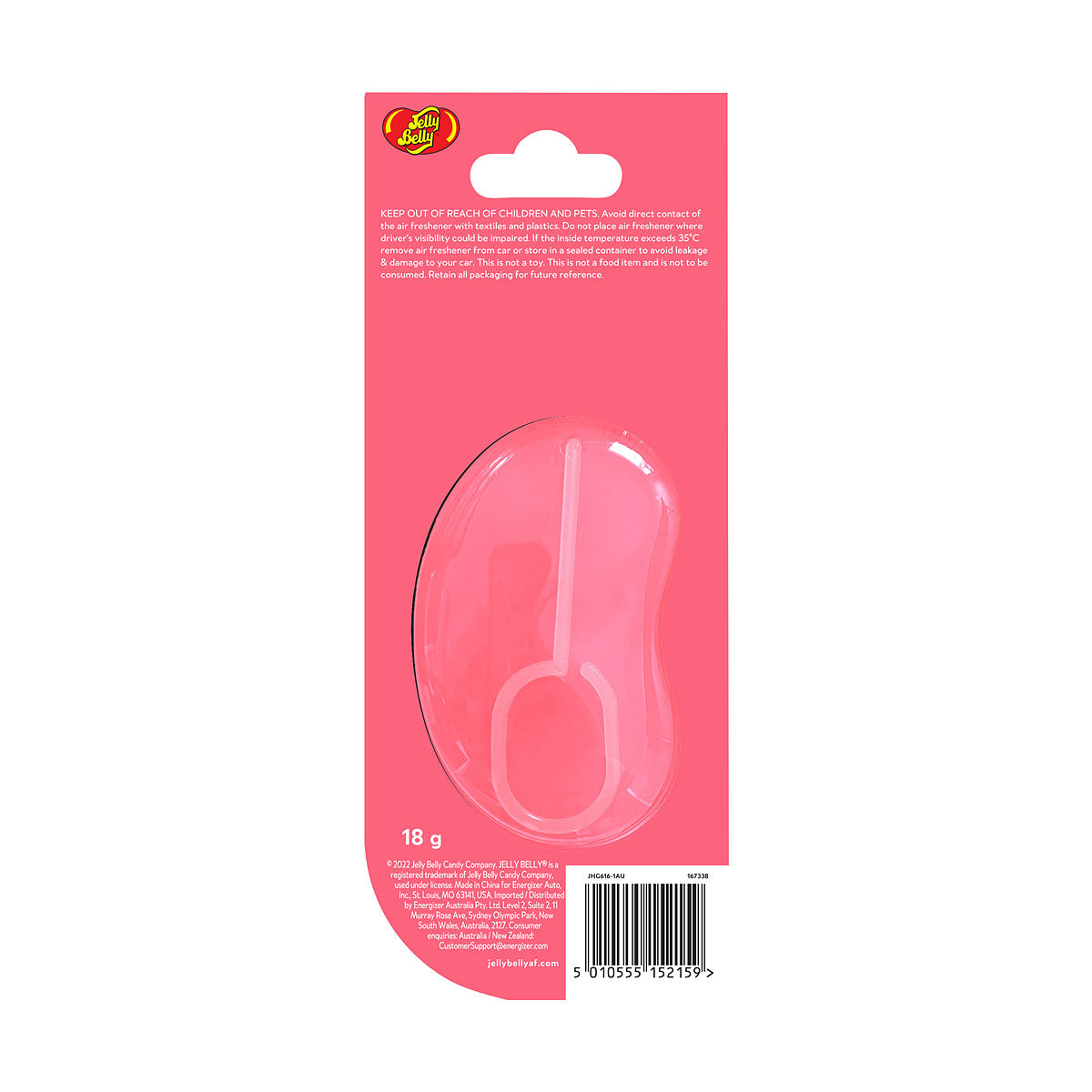 Jelly Belly Air Freshener Tutti Fruit 1pk
